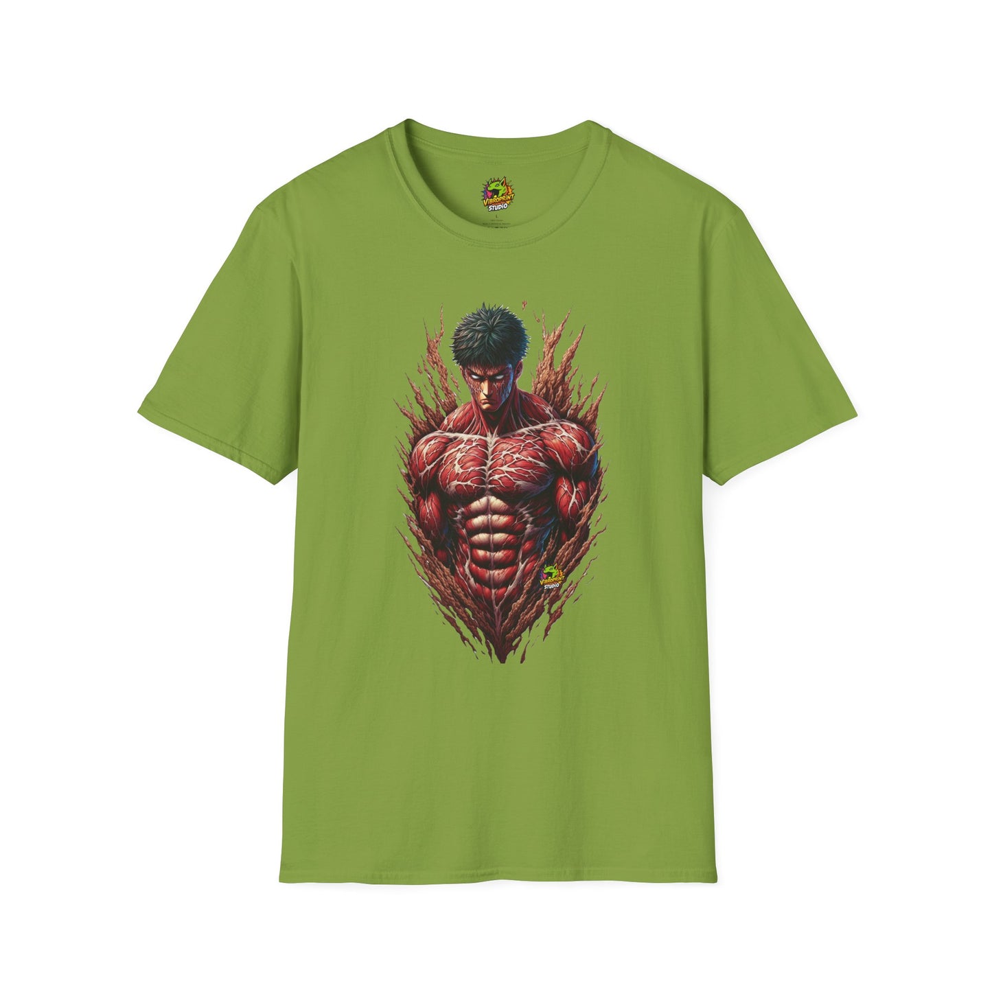 for - UFC T Shirt | Unleash Fierce Confidence | Motivational UFC Tee with Baki Anime Power for Athletes - custom-made. limited stock. Order yours now and stand out with this exclusive piece!