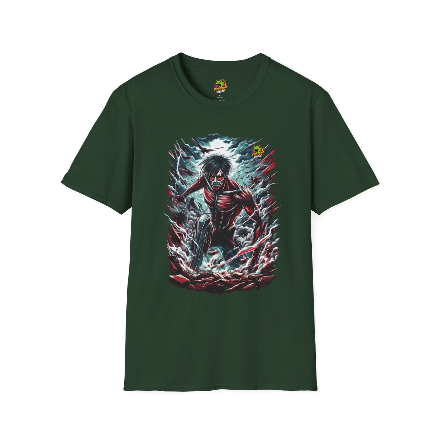 exclusive - Eren Yeager Titan’s Awakening Tee | Attack on Titan Shirt | Shingeki - premium material. limited stock. Order yours now and stand out with this exclusive piece!