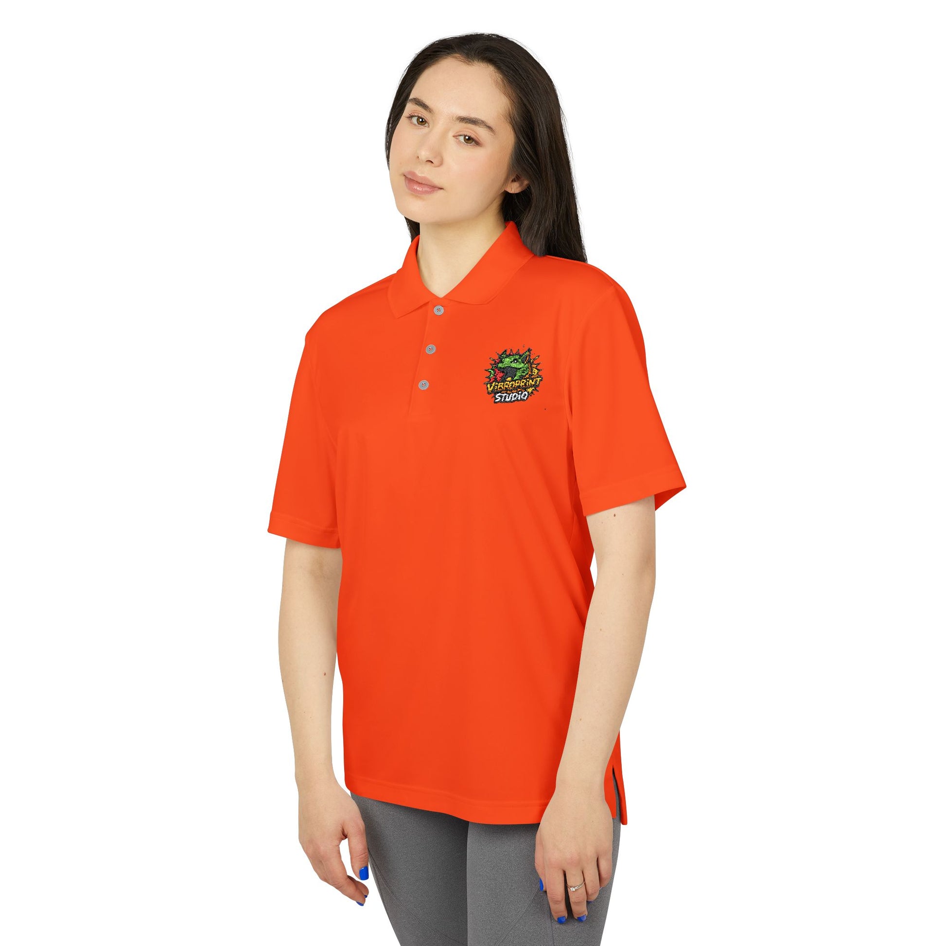 Design - Adidas Unisex Performance Polo shirt - exclusive Vibroprint Studio Design - custom-made. perfect gift idea. Order yours now and stand out with this exclusive piece!