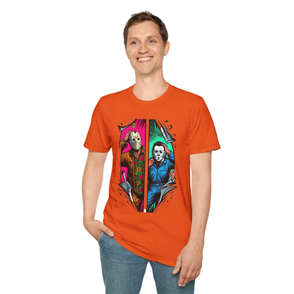 Michael Myers Vintage Shirt | Jason Voorhees Funny Picnic Scene Tee