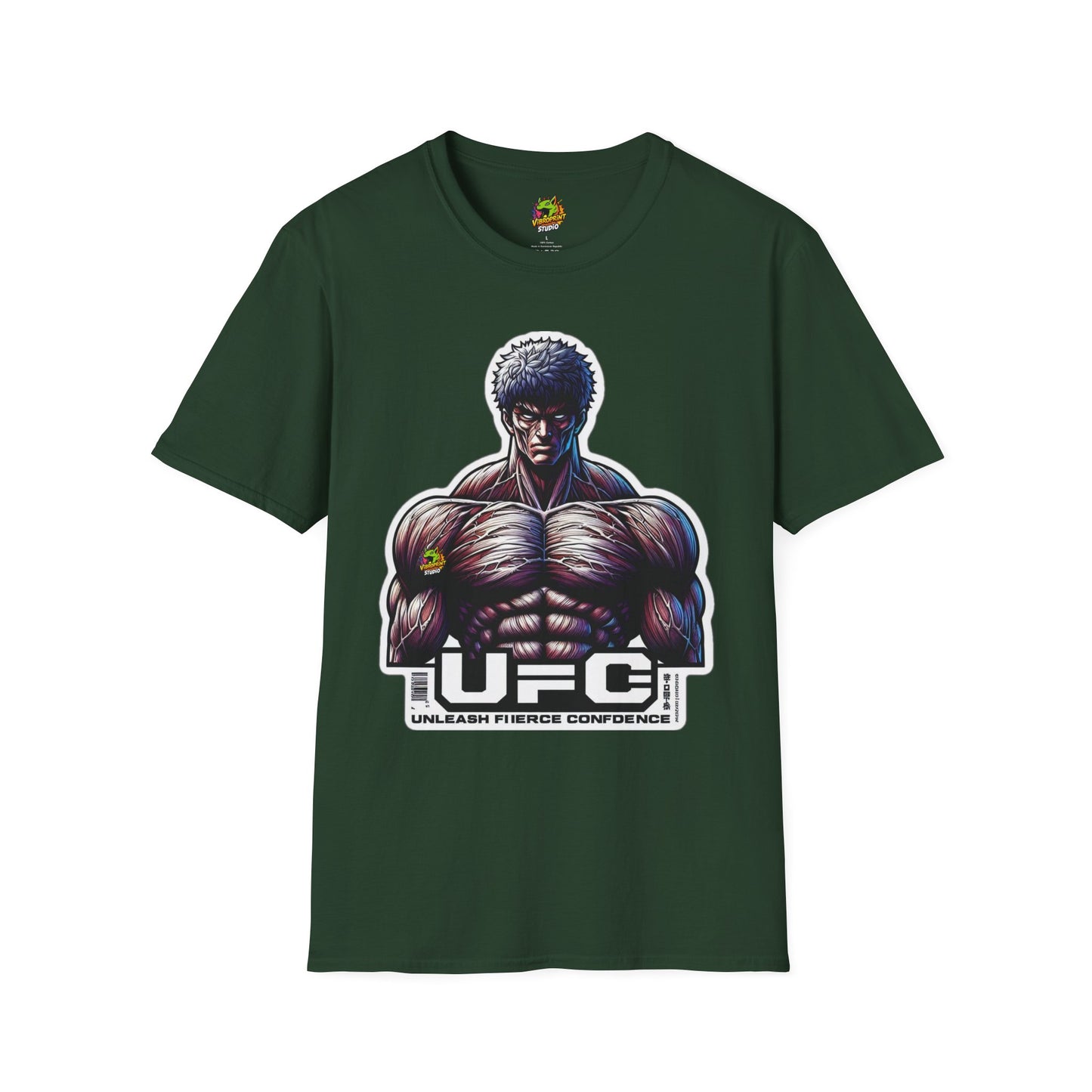 and - UFC T Shirt | Unleash Fierce Confidence | UFC Tee for Athletes and Baki Anime Fans - custom-made. limited stock. Order yours now and stand out with this exclusive piece!