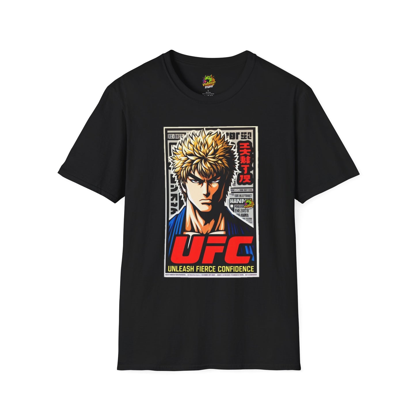 UFC T Shirt | Unleash Fierce Confidence | UFC Tee for Gym Inspired by Baki - High Quality Image