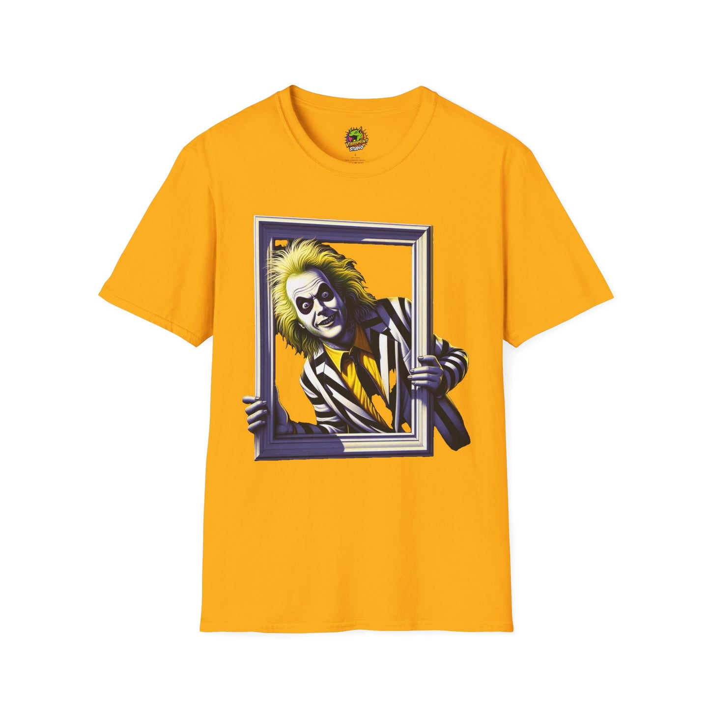 | - Beetlejuice Shirt | Classic Beetlejuice Tee | Beetlejuice Graphic Shirt | Creepy Beetlejuice Tee - premium material. limited stock. Order yours now and stand out with this exclusive piece!