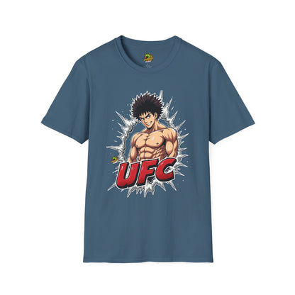 Fierce - UFC T Shirt | Unleash Fierce Confidence | Motivational UFC Tee with Baki Anime Elements - custom-made. limited stock. Order yours now and stand out with this exclusive piece!