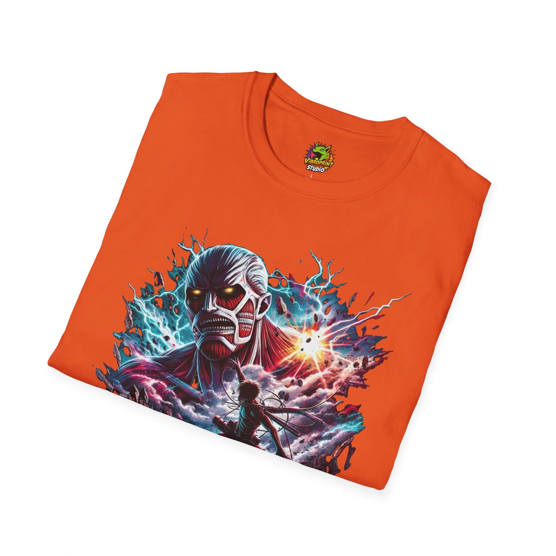 Eren Yeager Titan’s Strength Tee | Official Attack on Titan Shirt | - VibroPrint Studio