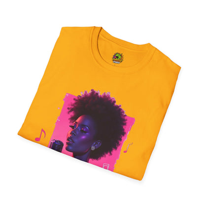 Whitney Houston Shirt - Elegant Performance - VibroPrint Studio