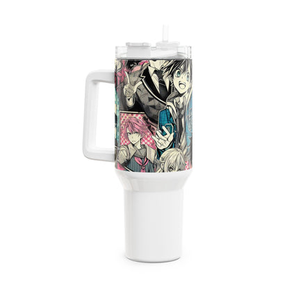 Colorful - Stanley cup | Geeky Cartoon Drinkware | Colorful Anime Tumbler for Fans - custom-made. perfect gift idea. Order yours now and stand out with this exclusive piece!