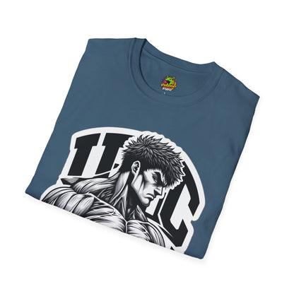 UFC T Shirt | Unleash Fierce Confidence | UFC Tee with Baki Anime T Shirt Inspiration