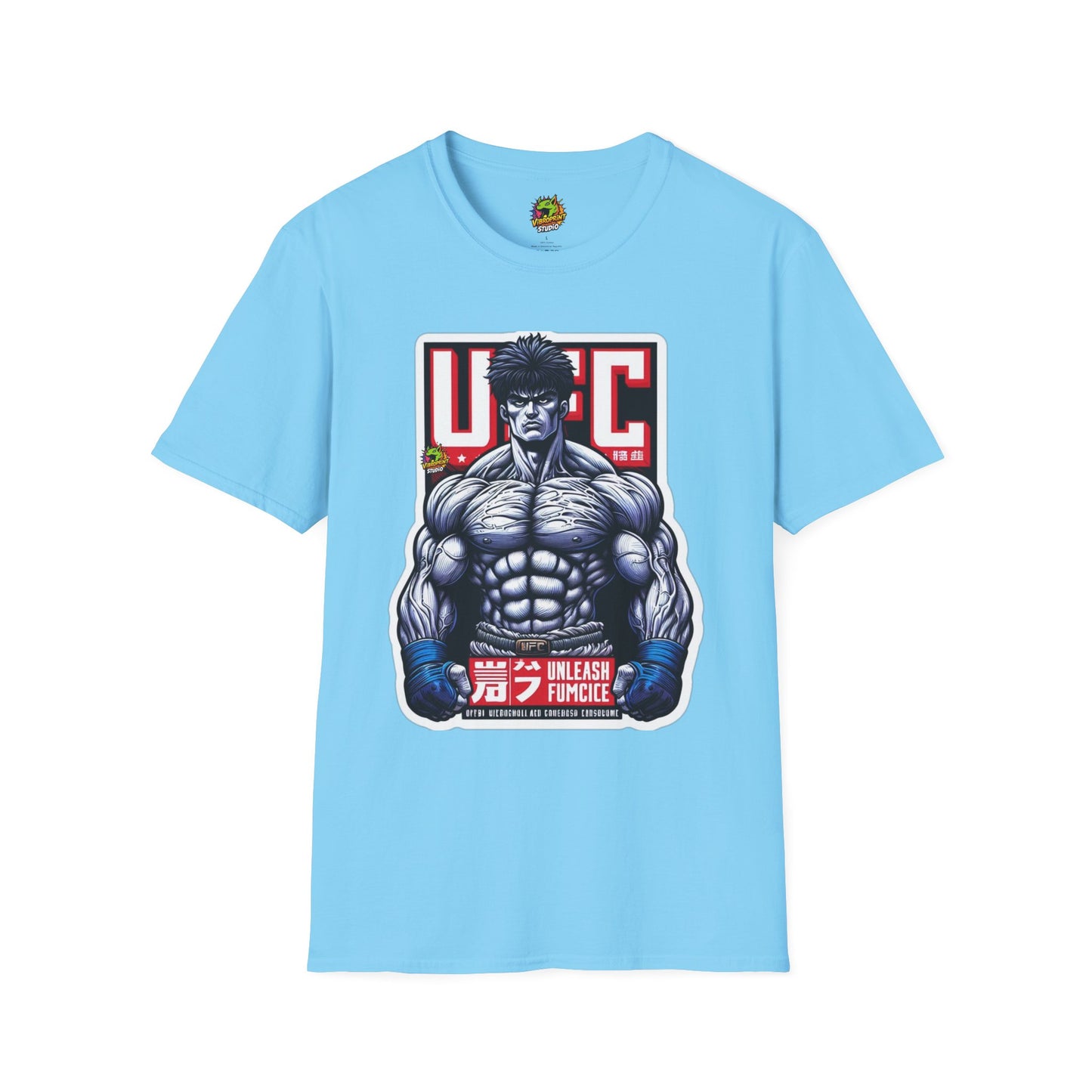 Tee - UFC T Shirt | Unleash Fierce Confidence | Motivational UFC Tee with Baki Anime Strength - premium material. perfect gift idea. Order yours now and stand out with this exclusive piece!