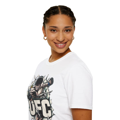 Unleash - UFC T Shirt | Unleash Fierce Confidence | UFC Tee for Fitness Enthusiasts - custom-made. limited stock. Order yours now and stand out with this exclusive piece!