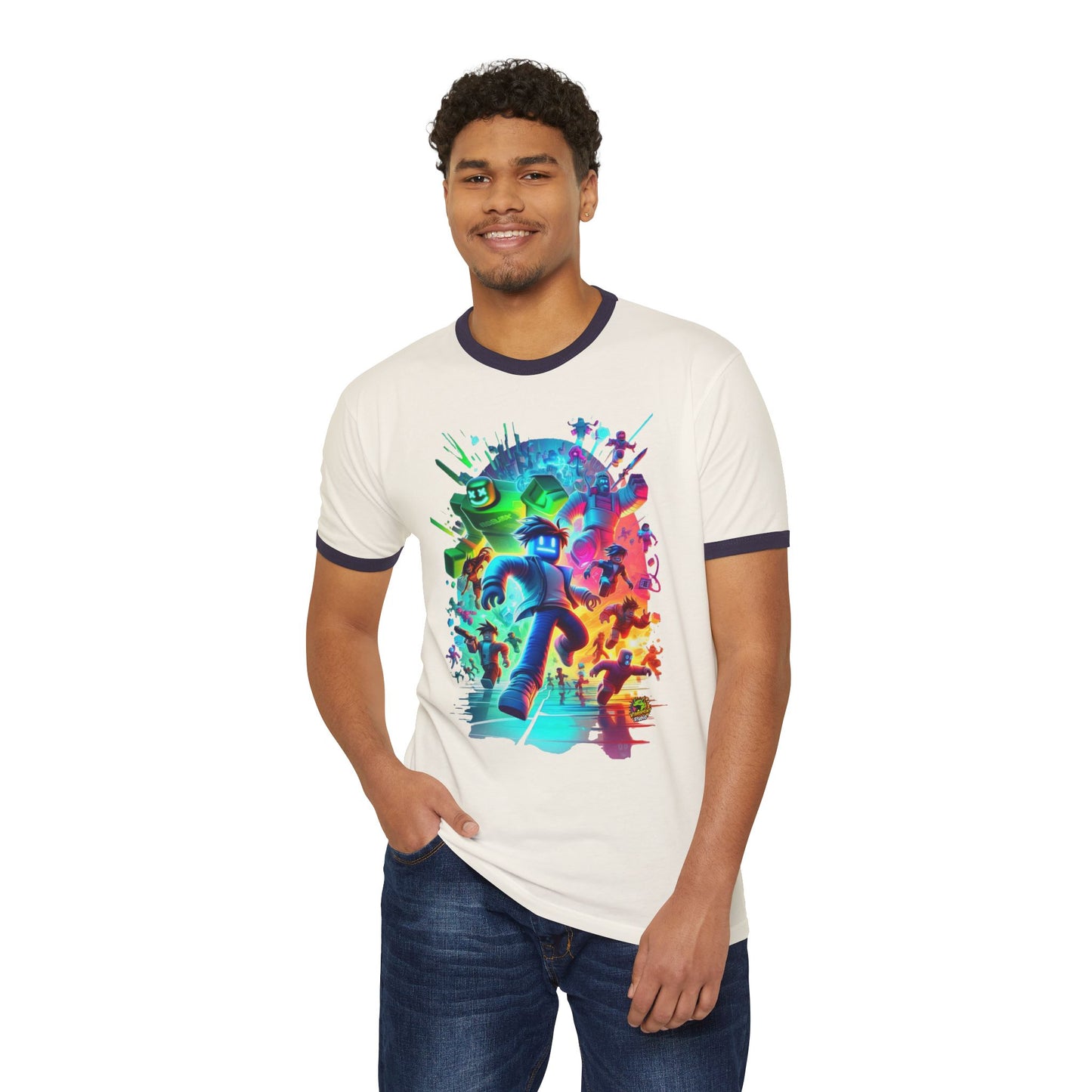 Roblox T Shirt for All Ages | Roblox Adventure Tee | Roblox Fan Graphic T Shirt - High Quality Image