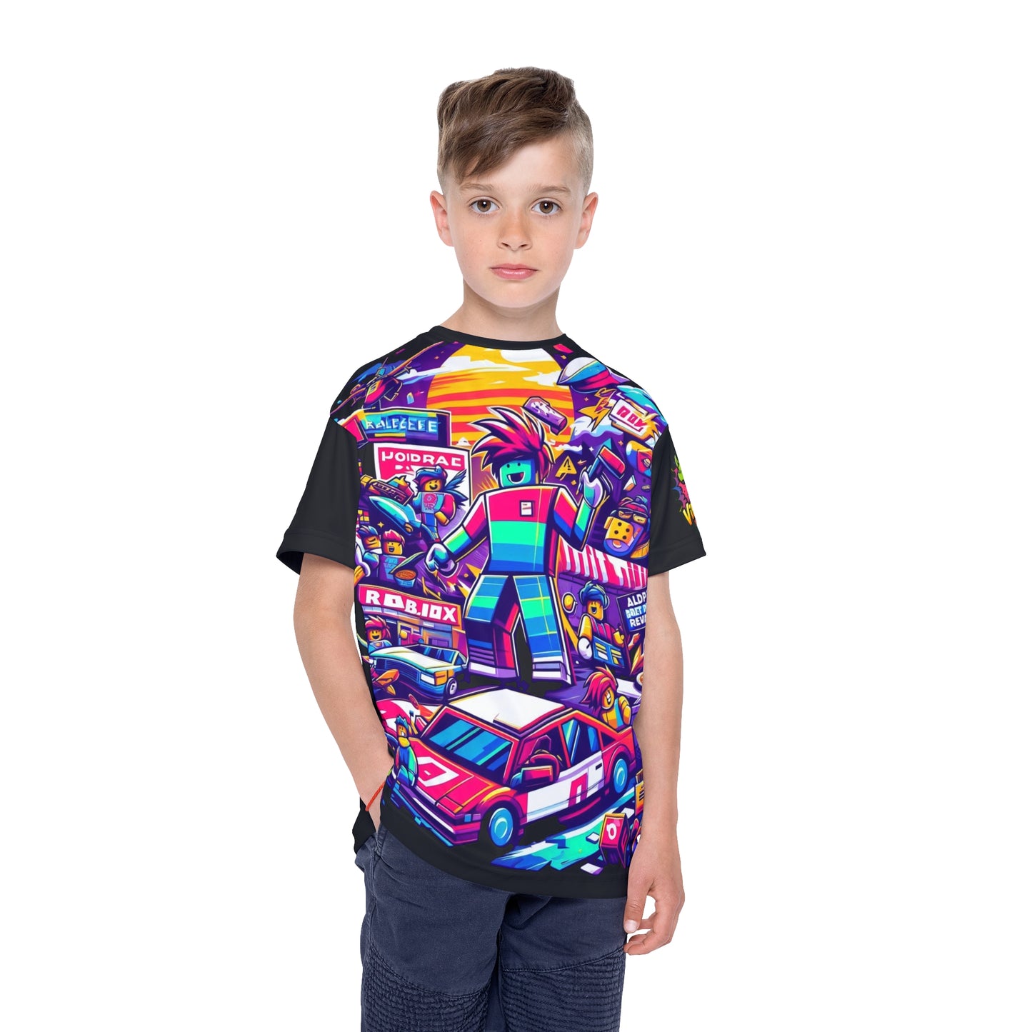 Roblox Graphic Tee Front - Kids Fun T-Shirt