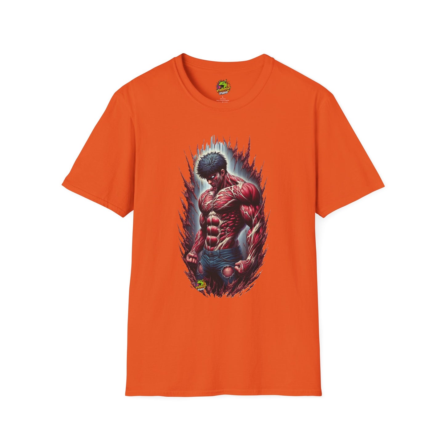 Unleash - UFC T Shirt | Unleash Fierce Confidence | UFC Tee with Baki Anime Influence for Gym Lovers - premium material. limited stock. Order yours now and stand out with this exclusive piece!