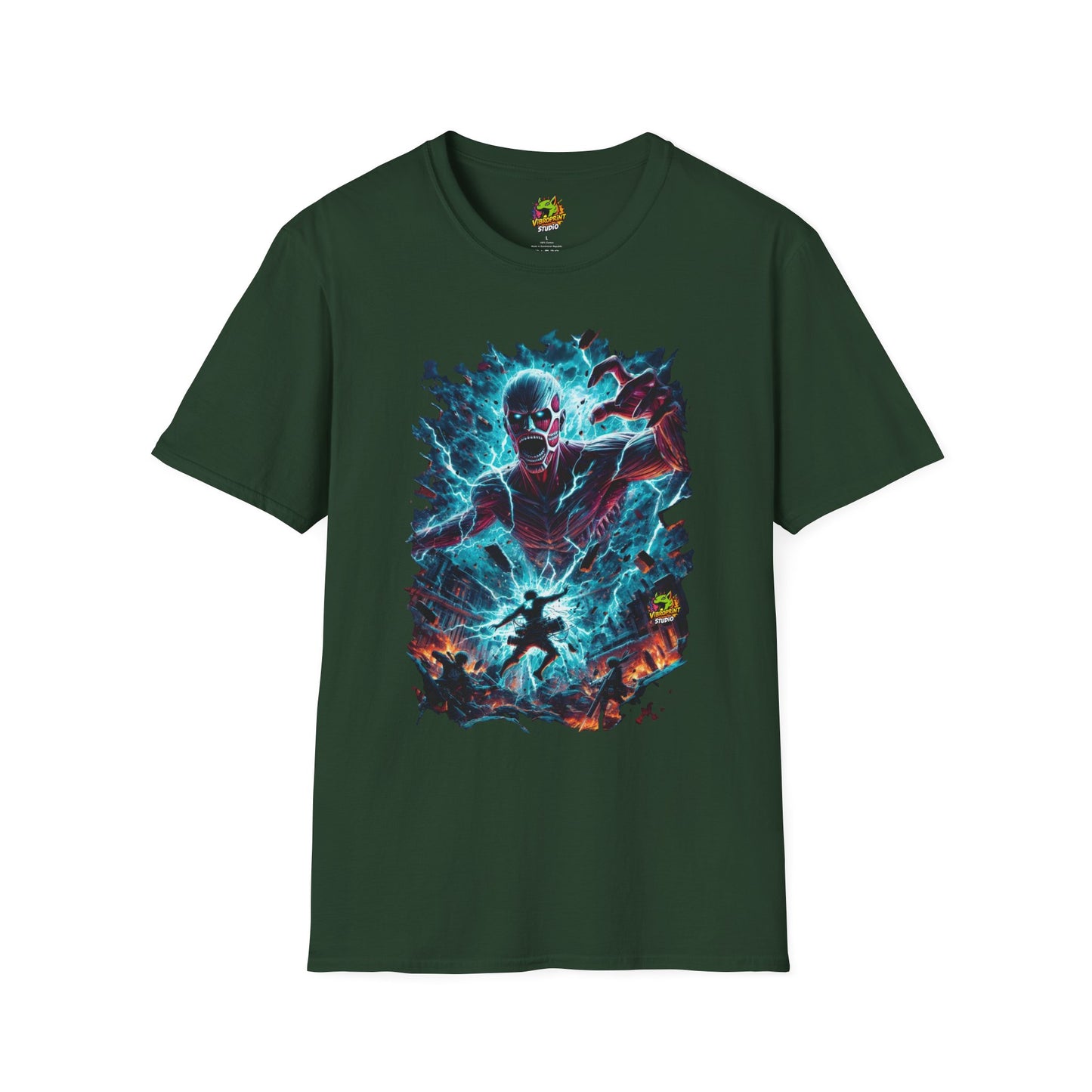 Titan - Eren Yeager Titan’s Wrath Unleashed Tee | Attack on Titan Shirt | - premium material. perfect gift idea. Order yours now and stand out with this exclusive piece!