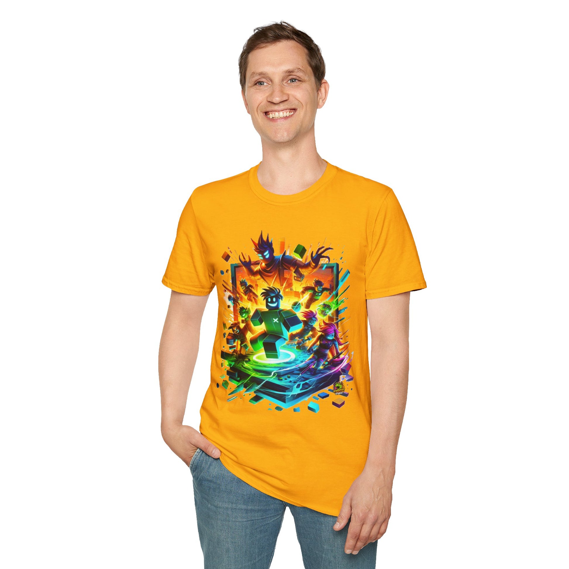 Idea - Roblox Game Lover T-Shirt for Kids | Roblox Graphic Tee for Boys & Girls | Cool Roblox Kids Clothing | Roblox Gift Idea - custom-made. limited stock. Order yours now and stand out with this exclusive piece!