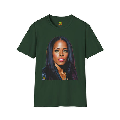 Tribute - Aaliyah shirt | Memorial Tribute to a Music Legend | Celebrating the Princess of R&B - premium material. limited stock. Order yours now and stand out with this exclusive piece!