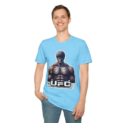 UFC T Shirt | Unleash Fierce Confidence | UFC Tee for Athletes and Baki Anime Fans