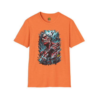 Unshaken - Eren Yeager Titan’s Resolve Unshaken Tee | Official Attack on Titan - custom-made. perfect gift idea. Order yours now and stand out with this exclusive piece!