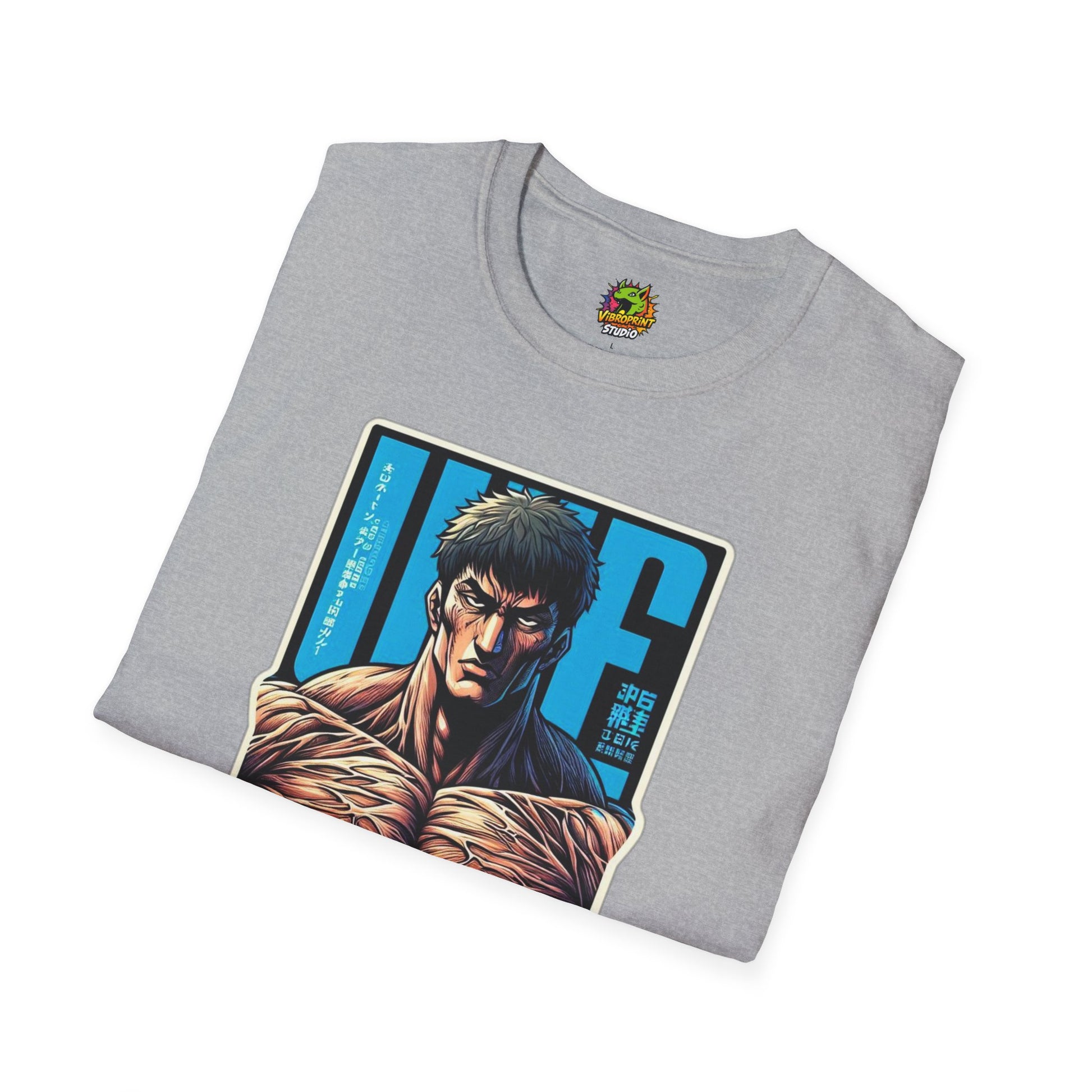 horror-themed apparel - UFC T Shirt | Unleash Fierce Confidence | Motivational UFC Tee for Gym and Baki Anime Fans - high-quality material. premium horror movie t-shirt for spooky occasions. Order yours now and stand out with this exclusive piece!