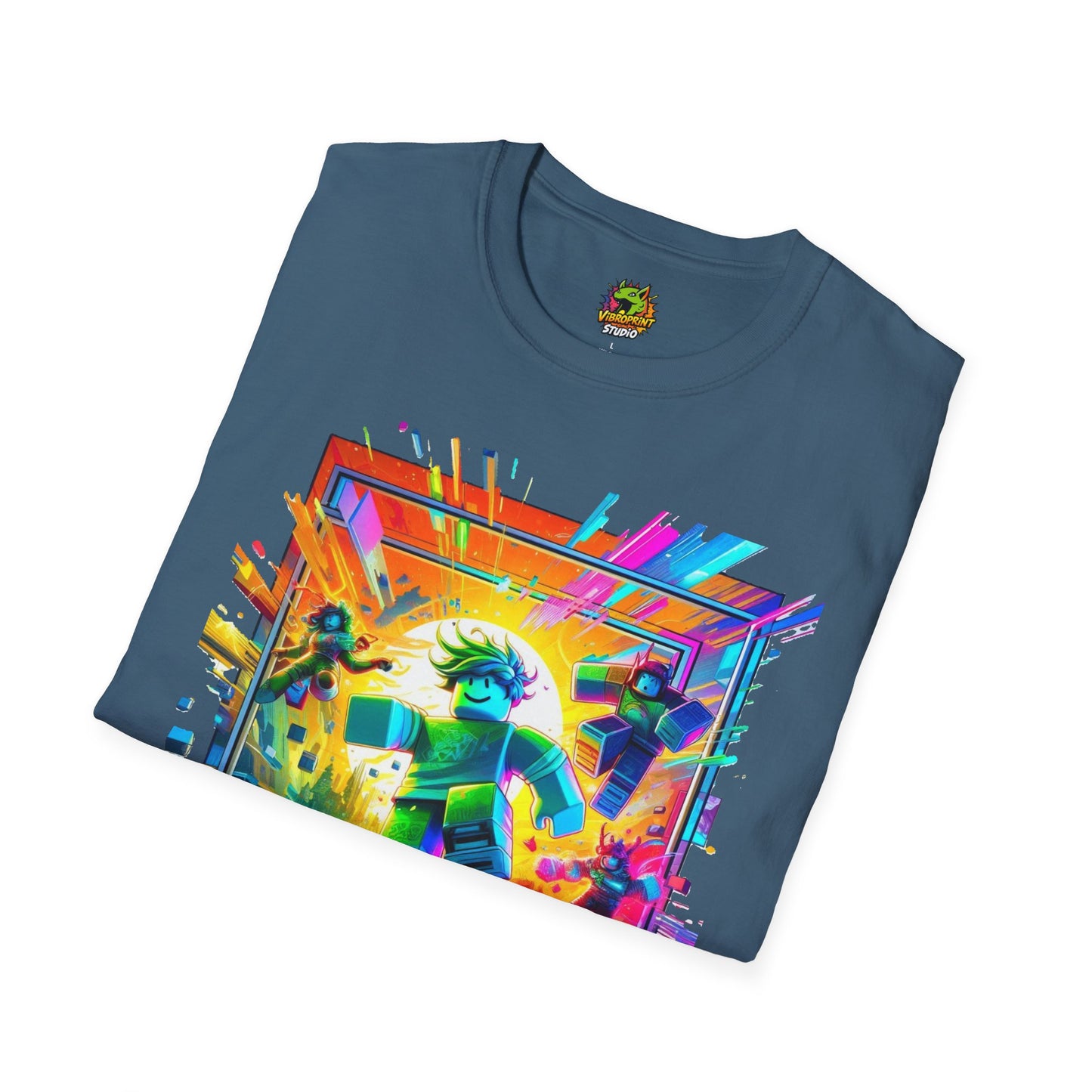 Unique Roblox Game Tee for Boys & Girls | Roblox Avatar Graphic T-Shirt | Cool Roblox Clothing | Perfect Roblox Gift