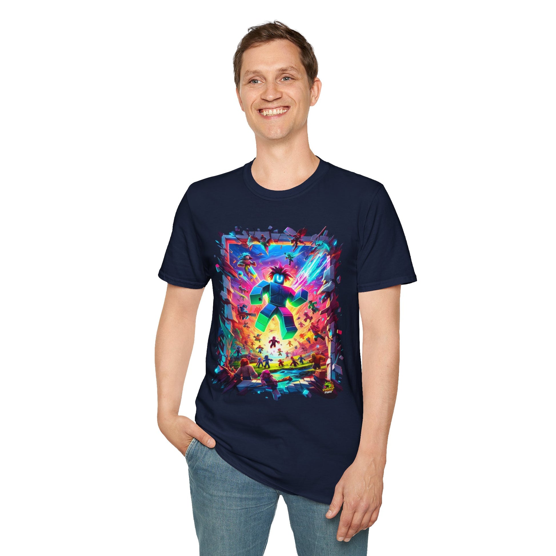 exclusive - Cool Roblox T-Shirt for Boys & Girls | Roblox Avatar Tee | Roblox Game Shirt | Fun Roblox Clothing for Kids - Order yours now and stand out with this exclusive piece!