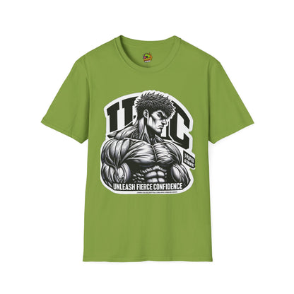 product - UFC T Shirt | Unleash Fierce Confidence | UFC Tee with Baki Anime T Shirt Inspiration - custom-made. perfect gift idea. Order yours now and stand out with this exclusive piece!