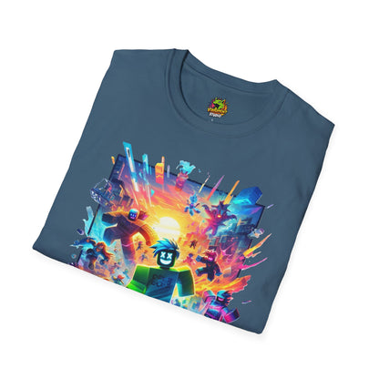 exclusive - Trendy Roblox T-Shirt for Boys & Girls | Roblox Kids Clothing | Roblox Adventure Graphic Tee | Cool Gift for Roblox Fans - Order yours now and stand out with this exclusive piece!