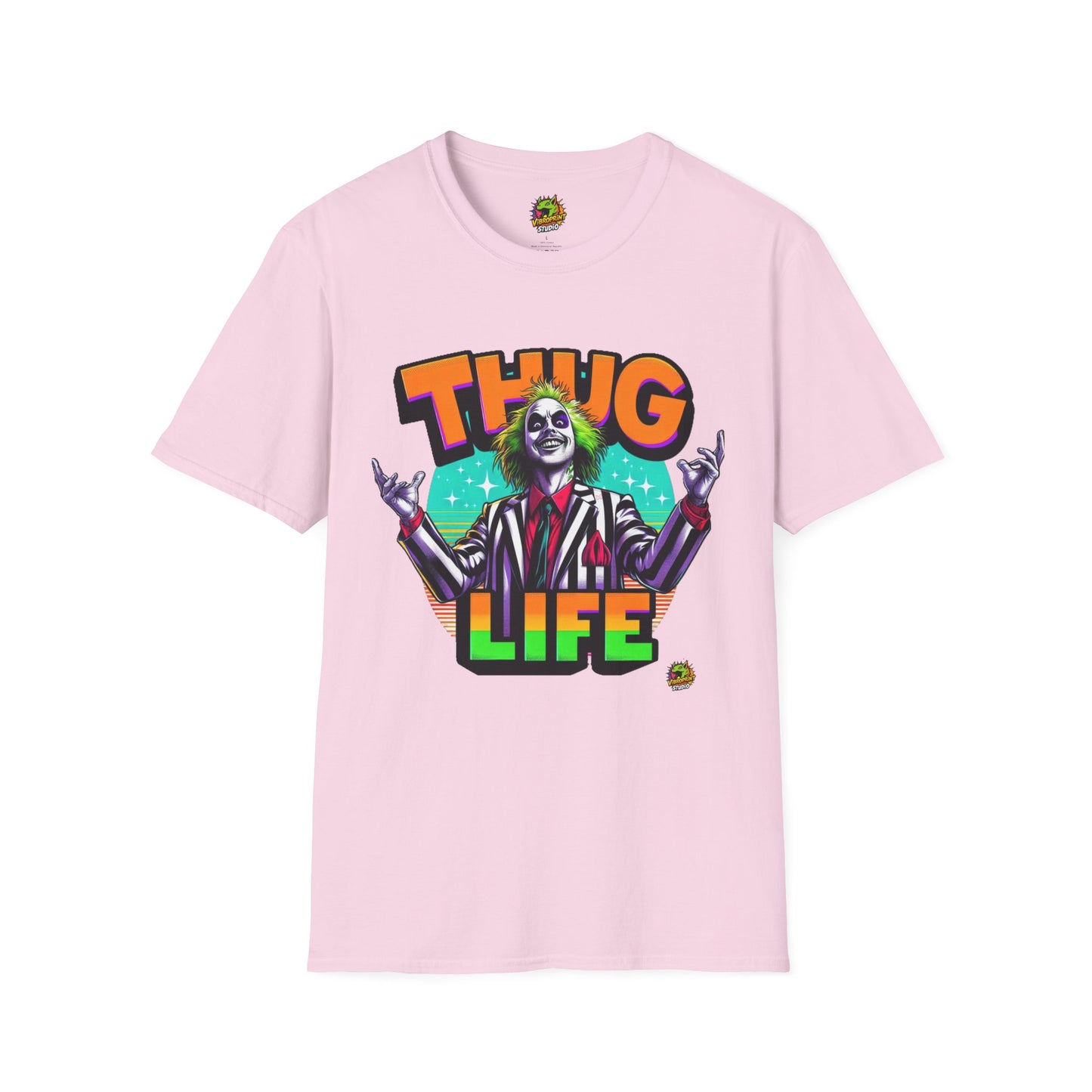 Spooky - Beetlejuice Shirt | Spooky Thug Life Tee | Halloween Beetlejuice Graphic Shirt Women - custom-made. perfect gift idea. Order yours now and stand out with this exclusive piece!