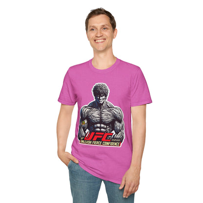 UFC T Shirt | Unleash Fierce Confidence | UFC Tee for Gym and Baki Anime Lovers