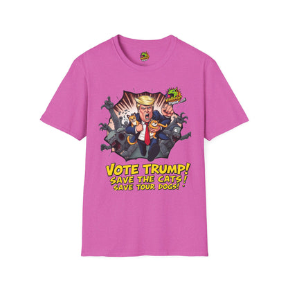 Shirt - They're Eating the Dogs Tee | Trump Election Satire Shirt | Funny Political Graphic Tee - custom-made. limited stock. Order yours now and stand out with this exclusive piece!