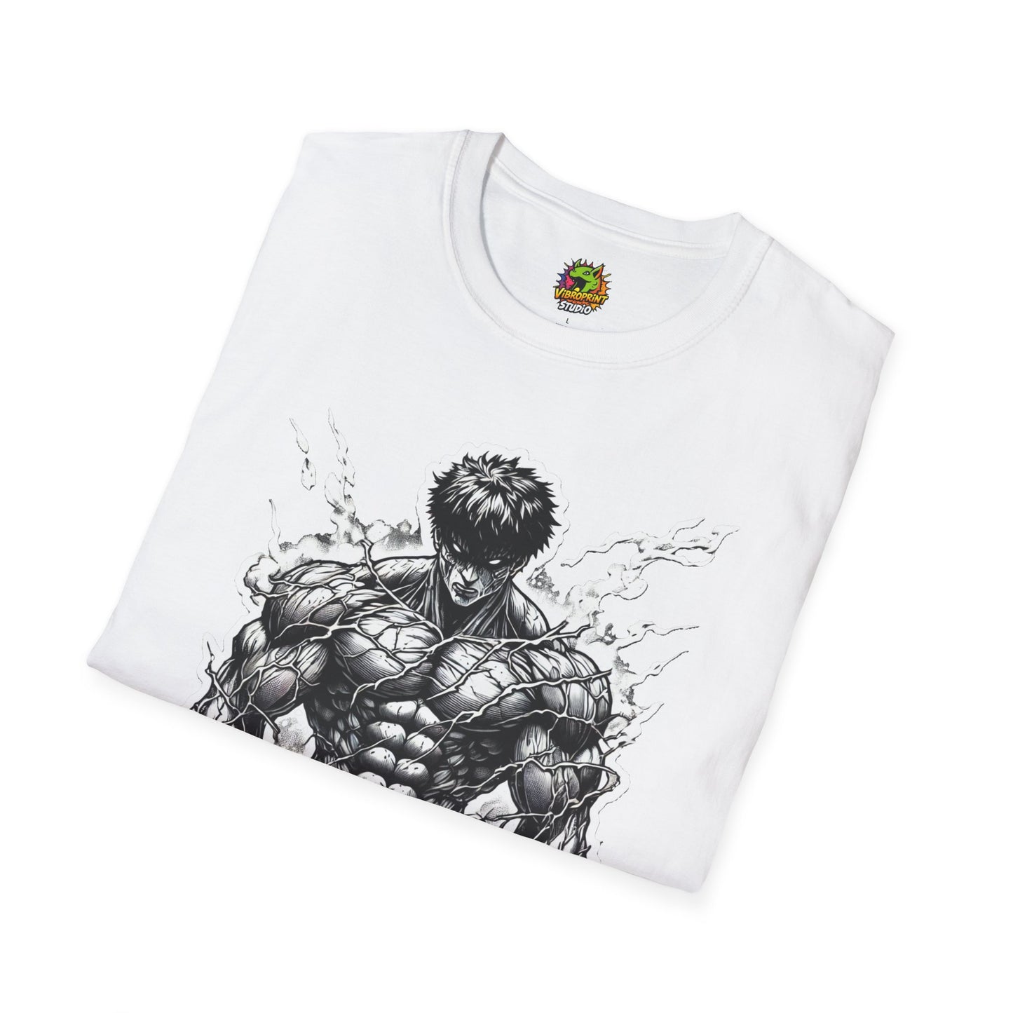 UFC T Shirt | Unleash Fierce Confidence | UFC Tee with Baki Anime Inspiration for Athletes