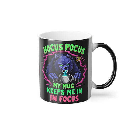 Hocus Pocus Mug | Heat Sensitive Magic Mug | Halloween Coffee Cup |