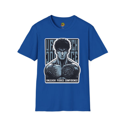 | - UFC T Shirt | Unleash Fierce Confidence | UFC Tee with Baki Anime T Shirt for motivation Inspiration - premium material. perfect gift idea. Order yours now and stand out with this exclusive piece!