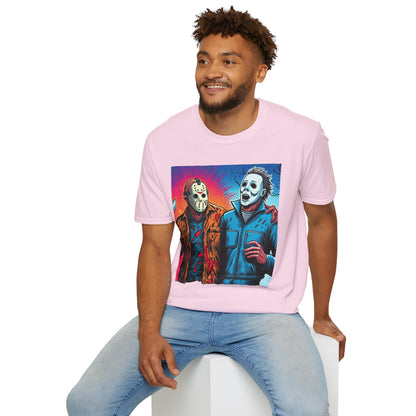 Jason Voorhees & Michael Myers Shirt | Funny Vintage Halloween Tee