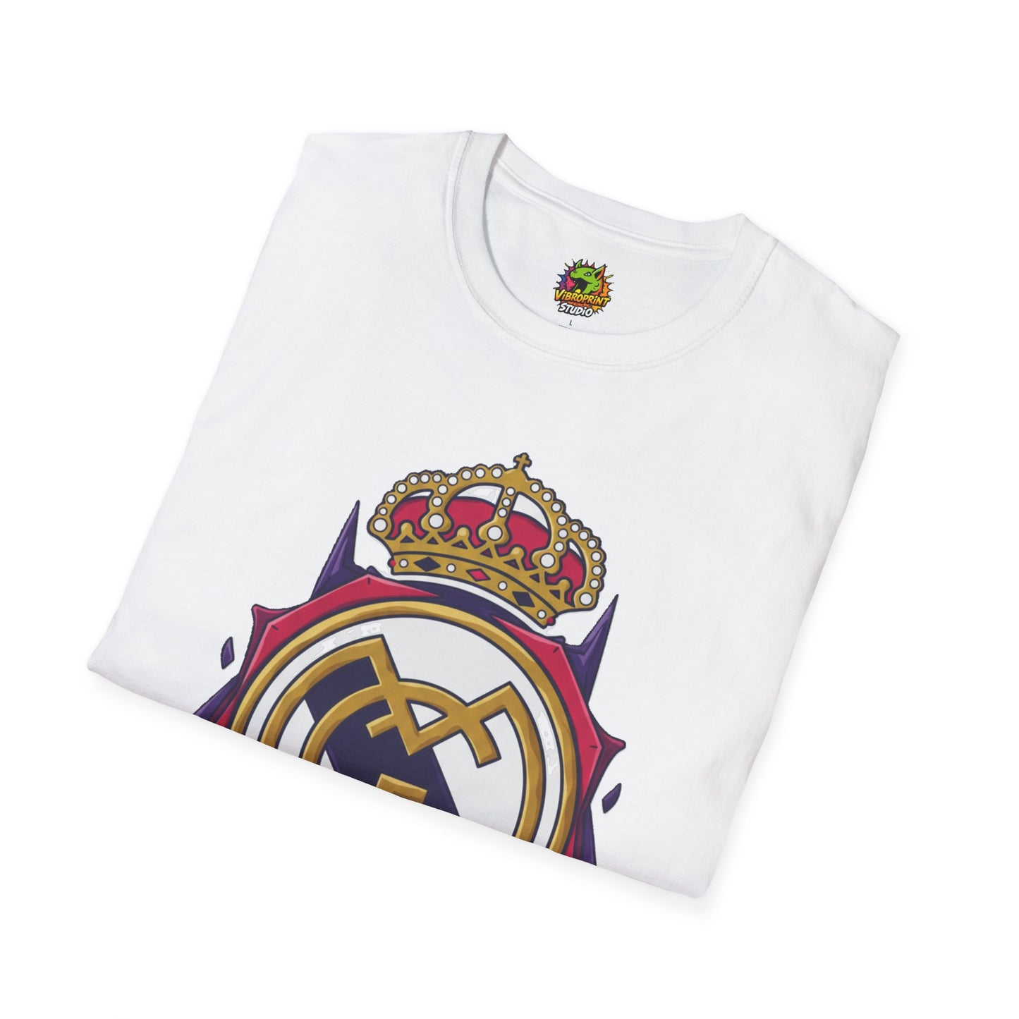 Real Madrid Fan Jersey T-Shirt Back View