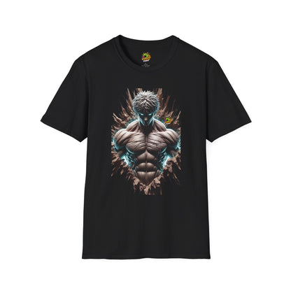 UFC T Shirt | Unleash Fierce Confidence | UFC Tee with Baki Anime Strength for Athletes - High Quality Image