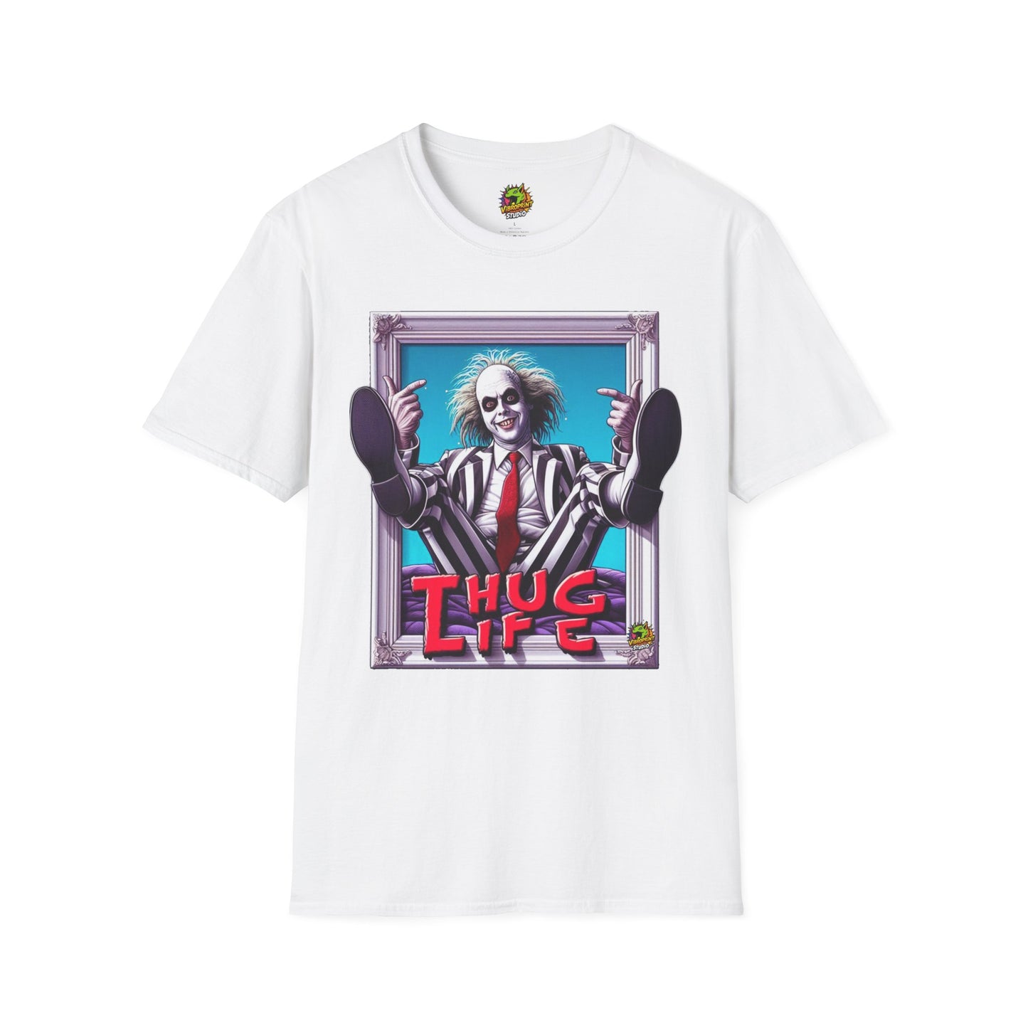 | - Beetlejuice Shirt | Thug Life Halloween Graphic T-Shirt | Funny Beetlejuice Tee - custom-made. perfect gift idea. Order yours now and stand out with this exclusive piece!