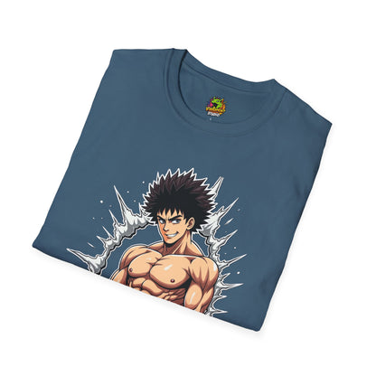 UFC T Shirt | Unleash Fierce Confidence | Motivational UFC Tee with Baki Anime Elements