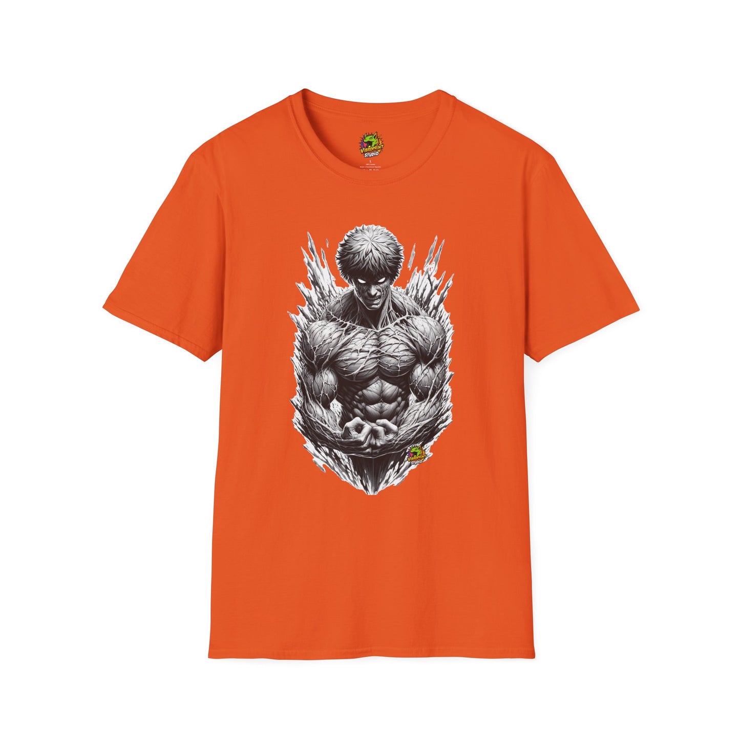 T - UFC T Shirt | Unleash Fierce Confidence | UFC Tee with Baki Anime Elements for Athletes - custom-made. limited stock. Order yours now and stand out with this exclusive piece!