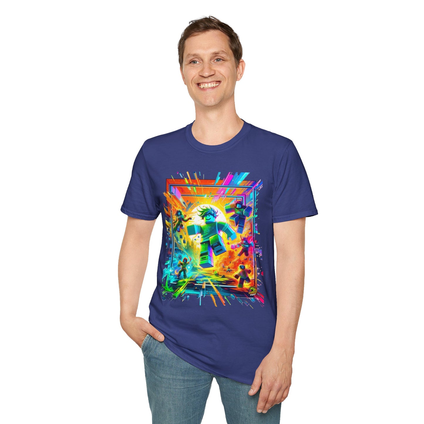 Unique Roblox Game Tee for Boys & Girls | Roblox Avatar Graphic T-Shirt | Cool Roblox Clothing | Perfect Roblox Gift