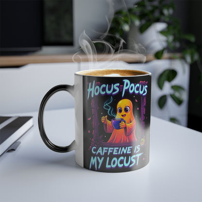 Mug - Hocus Pocus Mug | Magic for Travelers | Travel Mug | Color Changing - premium material. limited stock. Order yours now and stand out with this exclusive piece!