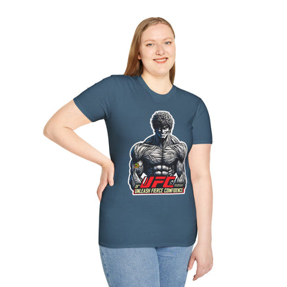 UFC T Shirt | Unleash Fierce Confidence | UFC Tee for Gym and Baki Anime Lovers