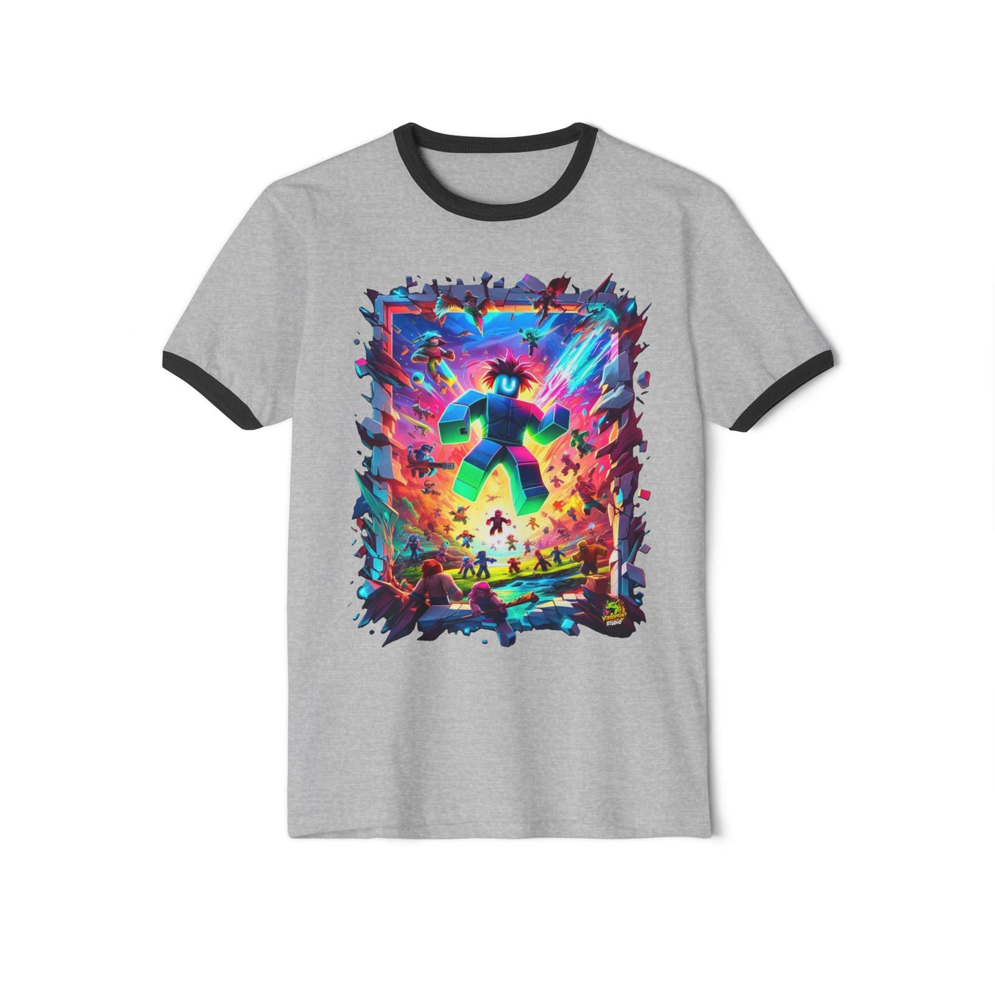 Roblox T Shirt for Adults & Kids | Roblox Fan Tee | Roblox Adventure Gaming Shirt - High Quality Image