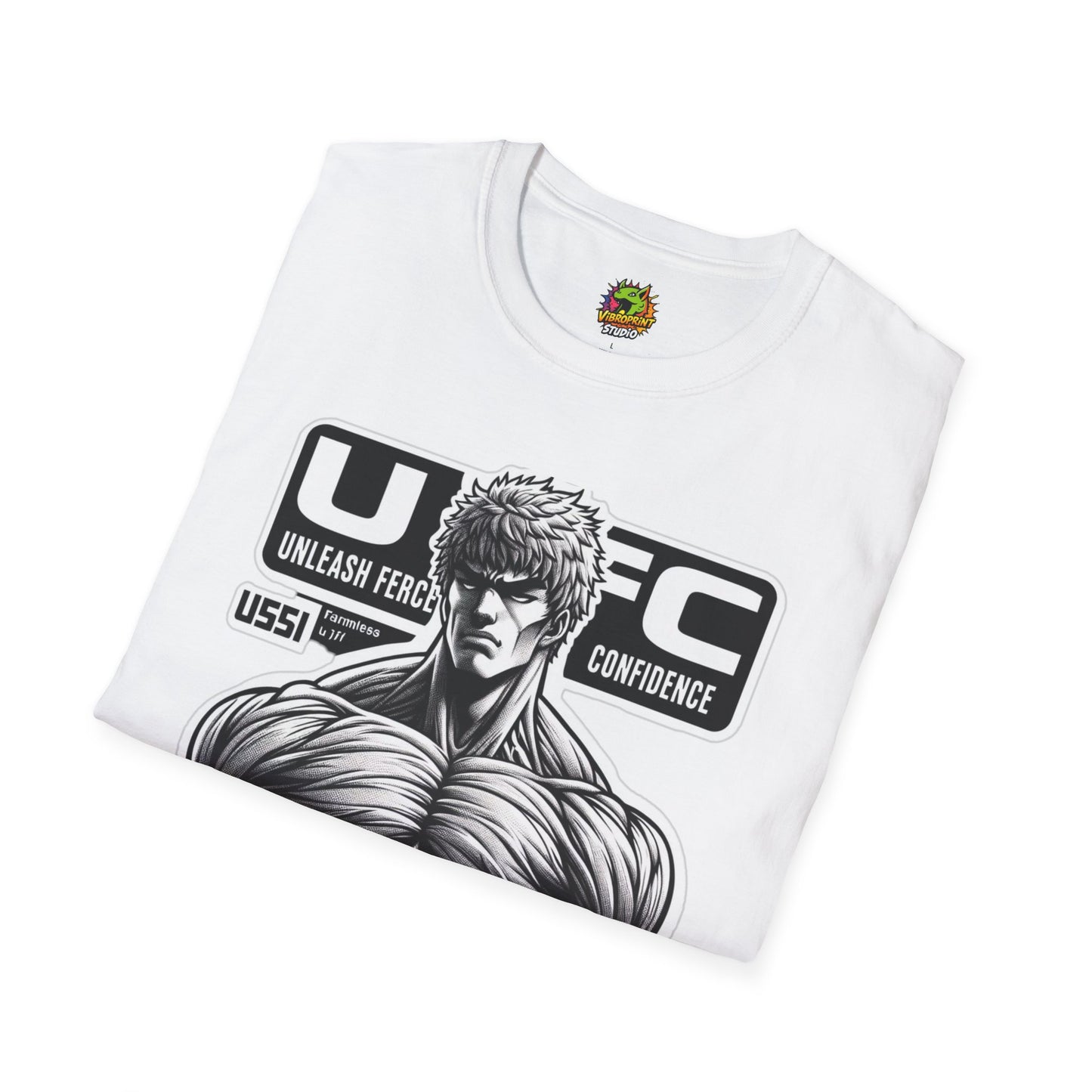 UFC T Shirt | Unleash Fierce Confidence | UFC Tee Inspired by Baki Anime T Shirt for Fitness Lovers