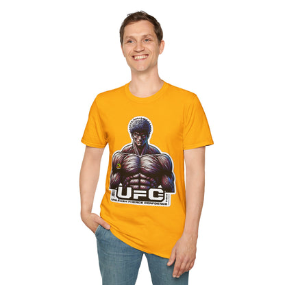 UFC T Shirt | Unleash Fierce Confidence | UFC Tee for Athletes and Baki Anime Fans