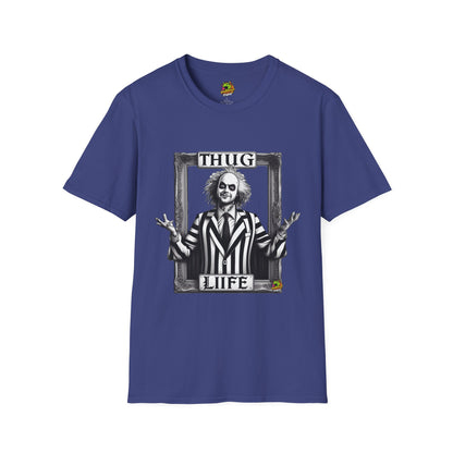 Attitude - Beetlejuice Shirt | Thug Life Halloween T-Shirt | Beetlejuice Costume Tee with Attitude - custom-made. limited stock. Order yours now and stand out with this exclusive piece!