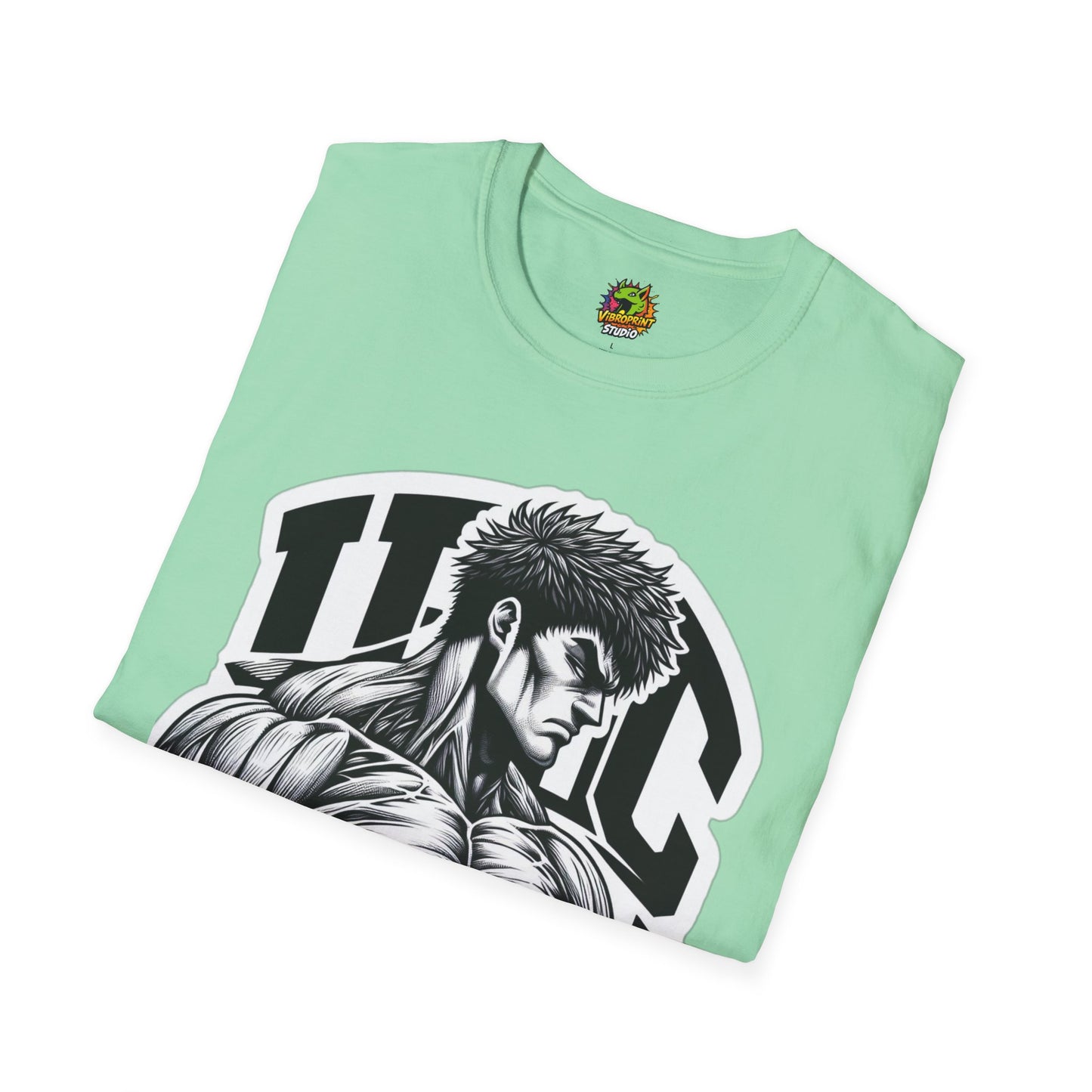 UFC T Shirt | Unleash Fierce Confidence | UFC Tee with Baki Anime T Shirt Inspiration