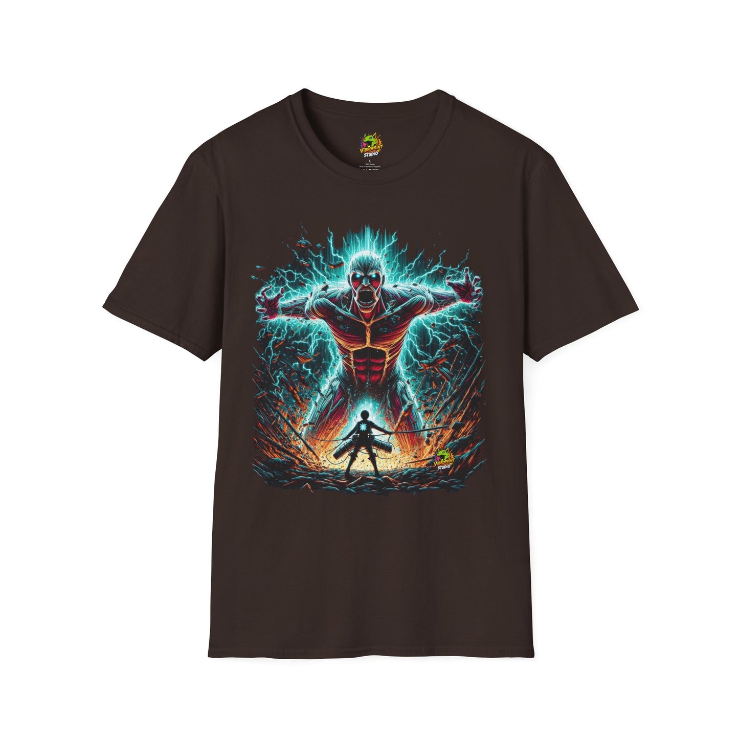 Eren - Eren Yeager Titan’s Vengeance Tee | Official Attack on Titan Shirt | - premium material. limited stock. Order yours now and stand out with this exclusive piece!