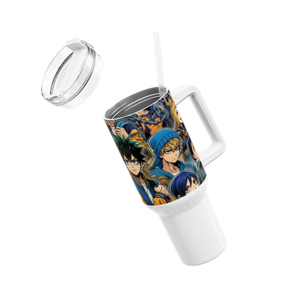 Drinkware - Stanley cup | Colorful Anime Geek Drinkware | Cartoon Tumbler for Gamers - custom-made. perfect gift idea. Order yours now and stand out with this exclusive piece!