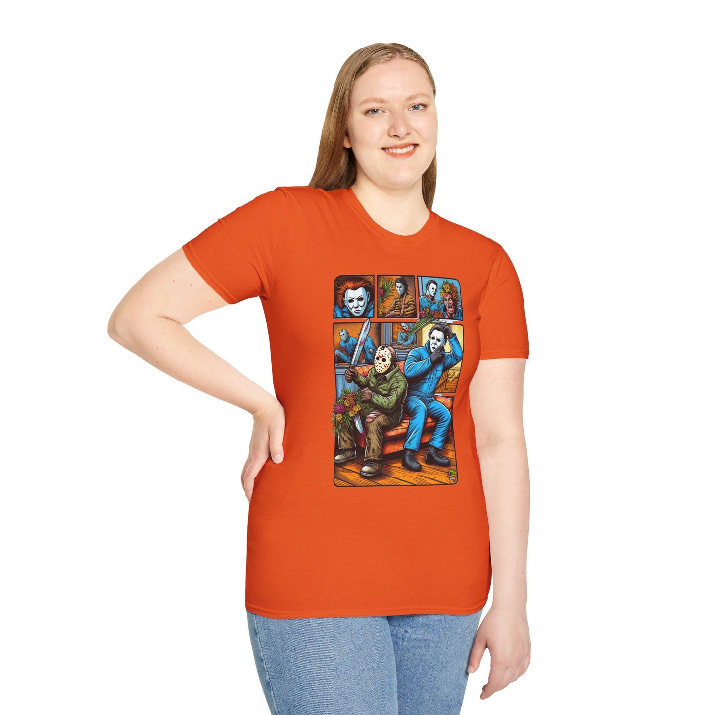 Jason Voorhees & Michael Myers Funny Shirt | Halloween Horror Tee